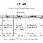 Diétás étlap